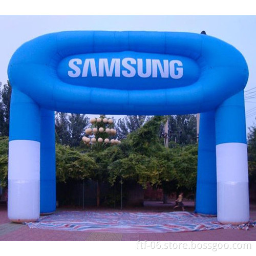 4 four legs inflatable arch,blue arch for advertising